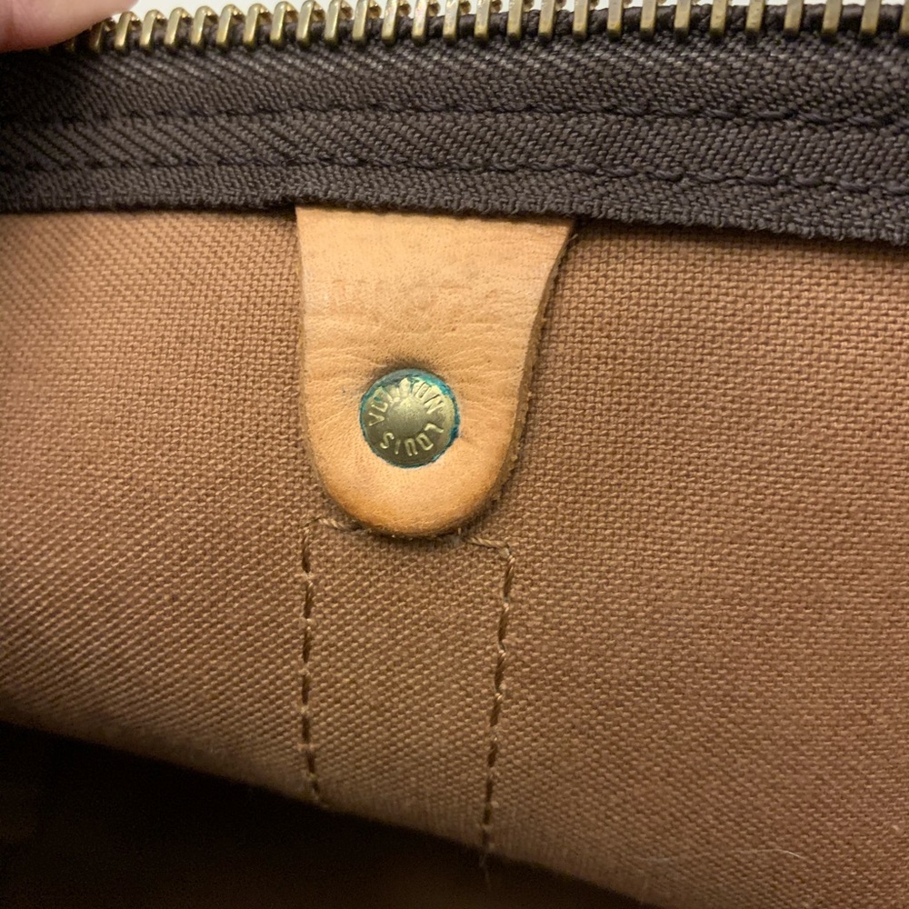 Sold Authentic Louis Vuitton Keepall 55 - Picture 3 of 8